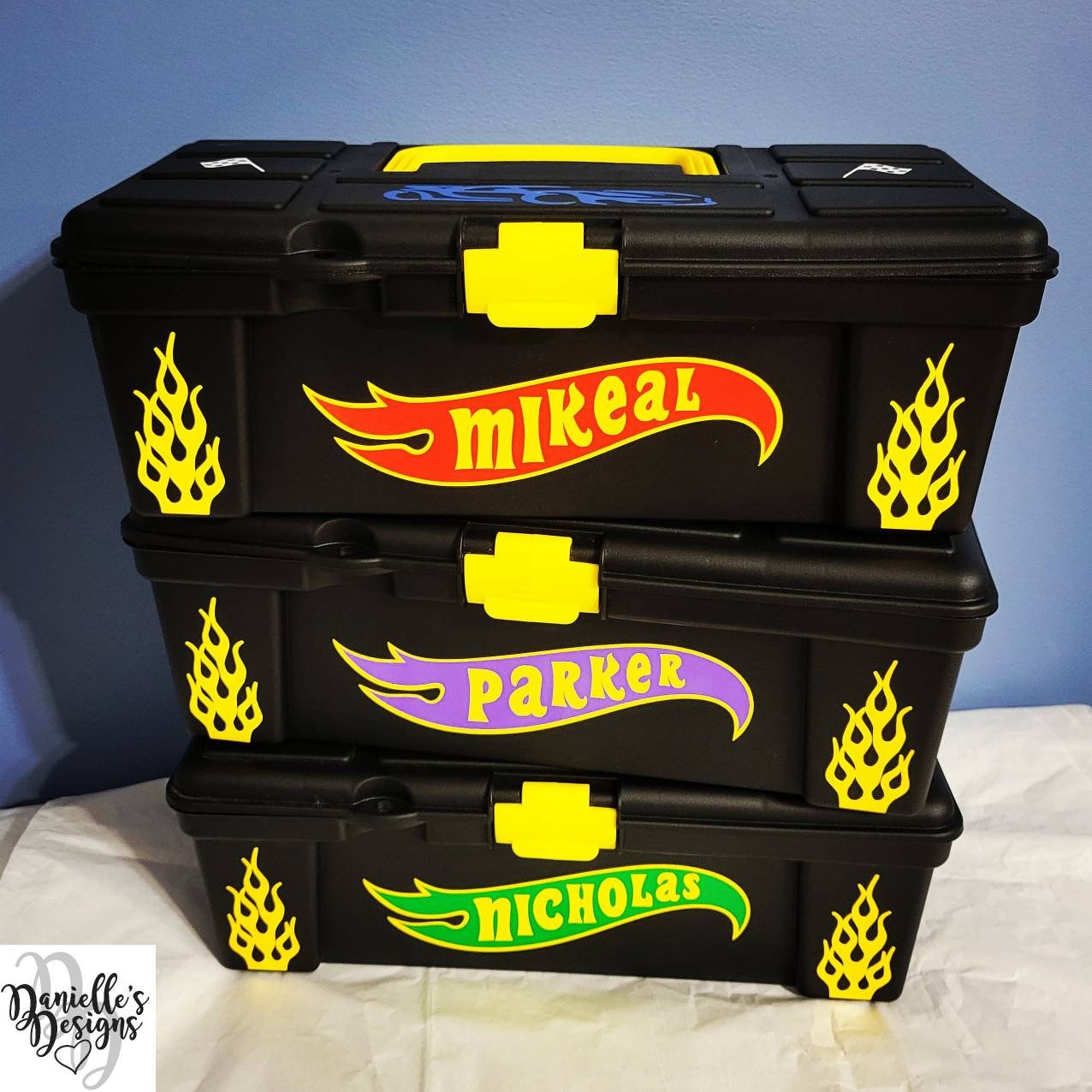 Personalized Toy Chest: Cars Theme