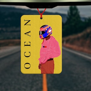 Frank Ocean inspirierter Lufterfrischer - Autozubehör - Musiker - Sänger - Frank Ocean Art - Frank Ocean Fan