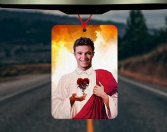 Saint Lando Norris F1 Air Freshener - Formula 1 Fan Gift