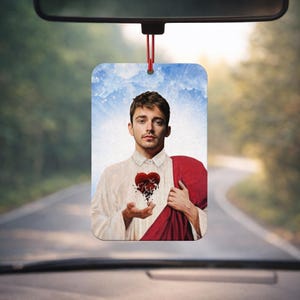 Deodorante per auto Saint Charles Leclerc - Regalo per appassionati di corse