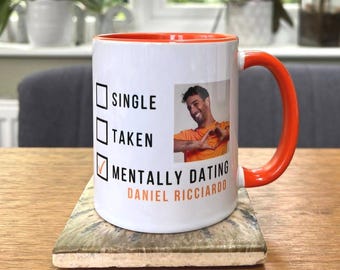 Mental Dating Daniel Ricciardo Tasse - Formel 1 Honigdachs Keramik (11oz)