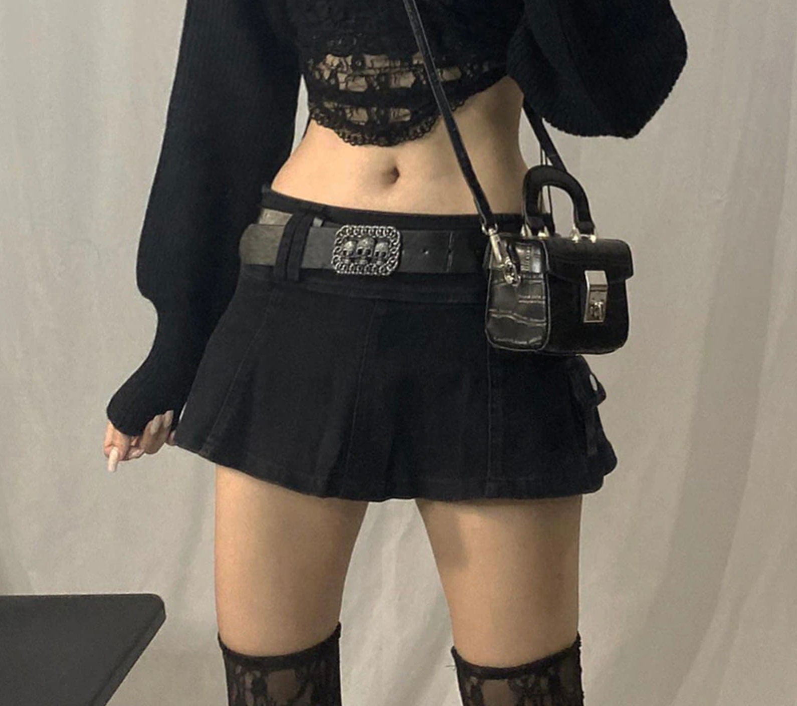 Y2k Low Waisted Cargo Mini Skirt Etsy UK