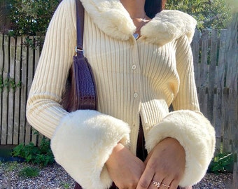 fur lined sweater