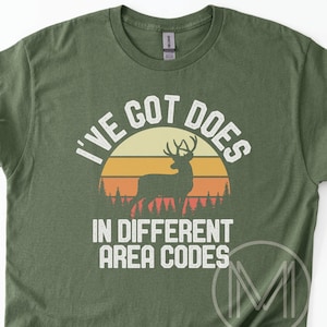 Funny Deer Hunting Shirt, Archery Shirt, Bowhunting Tee, Gift for Hunter, Deer Hunting Gift, Deer Head Antlers, Fathers Day, Grandpa Dad image 1