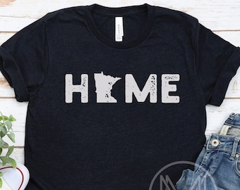Camiseta de local de Minnesota, camiseta del estado de Minnesota, amor por Minnesota, ropa de Minnesota, camiseta de Minnesota, camiseta de Minneapolis, regalo de Twin Cities