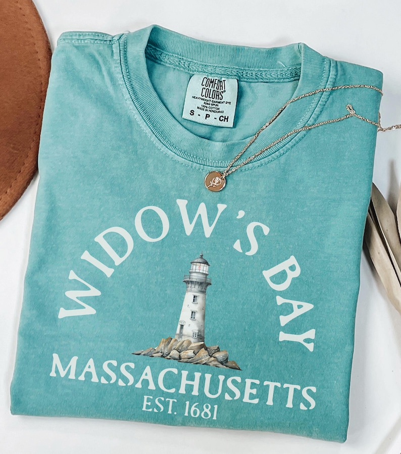 Widows Bay Comfort Colors TShirt Seafoam