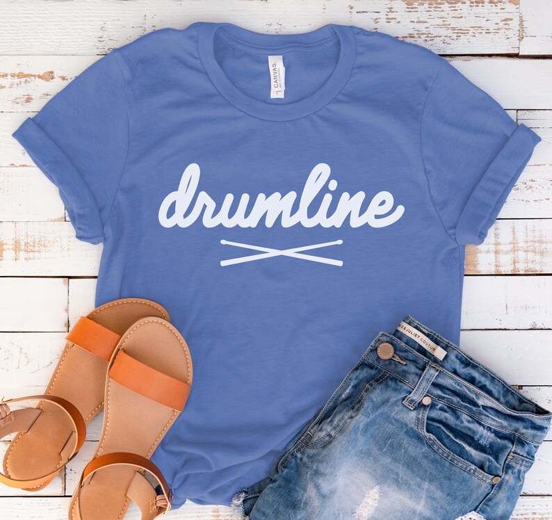 Drumline Tshirt Marching Band Tee High School Band Shirt Etsy