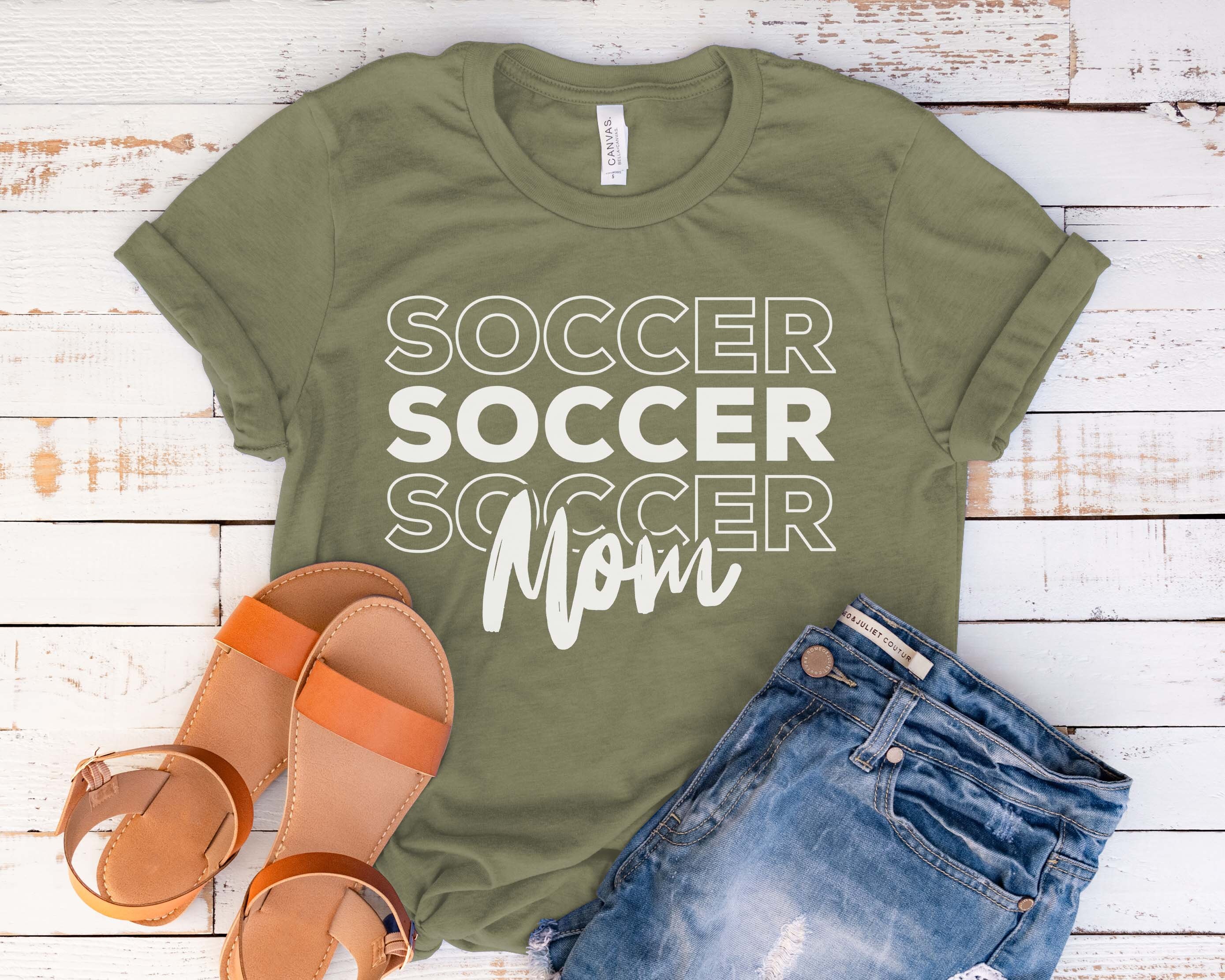 Soccer Mom Shirt Soccer Season Shirt Soccer Game Day Tee Etsy