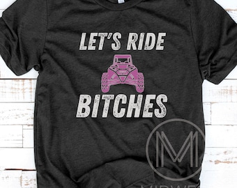 Side by Side Shirt Womens SXS Shirts for UTV Riding Funny Mudding T-Shirt ATv Shirt Gift for Birthday UTv Accessories Matching Tees