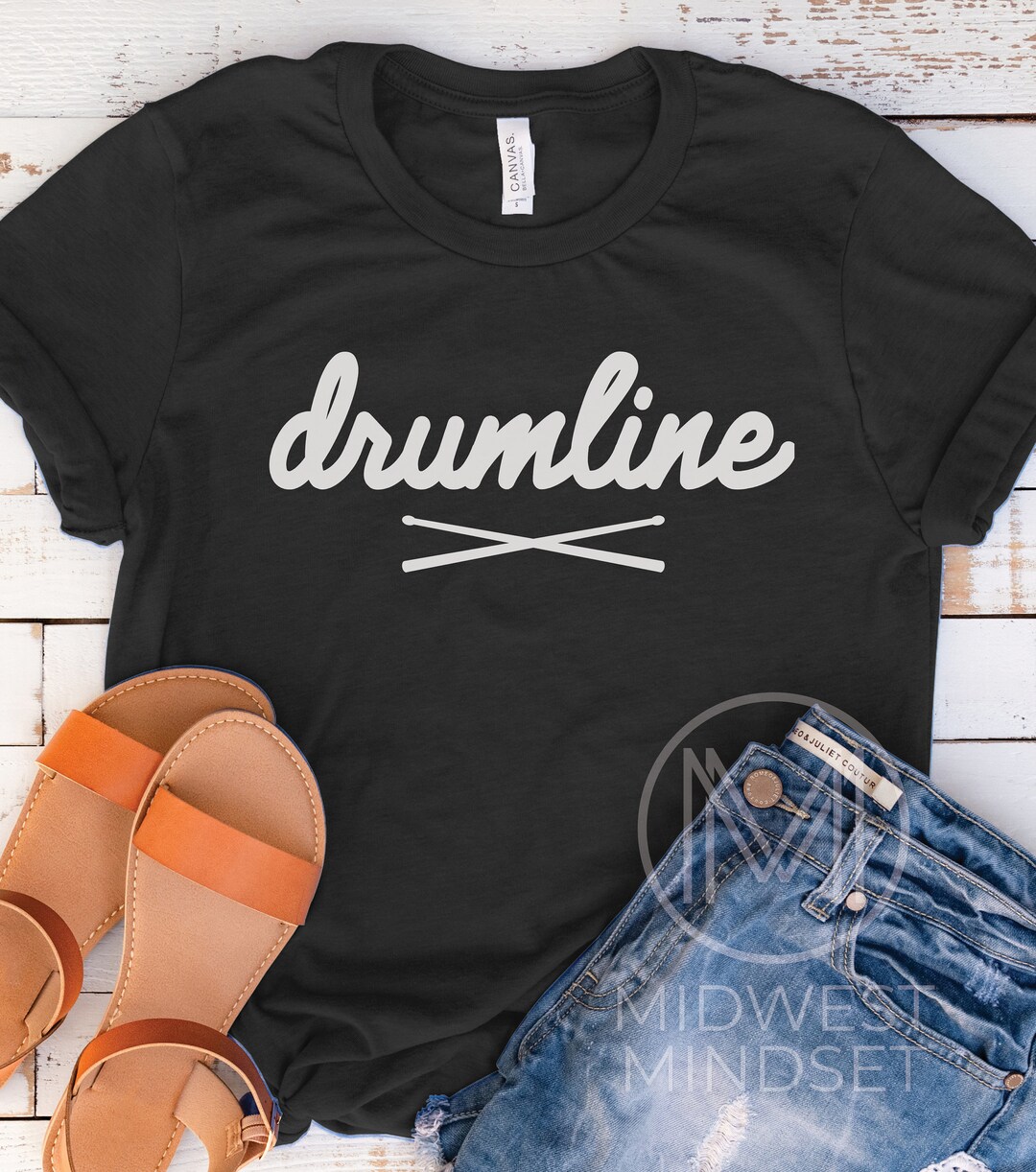 Drumline Tshirt Marching Band Tee High School Band Shirt Band Mom Gift Drumline Mom Halftime