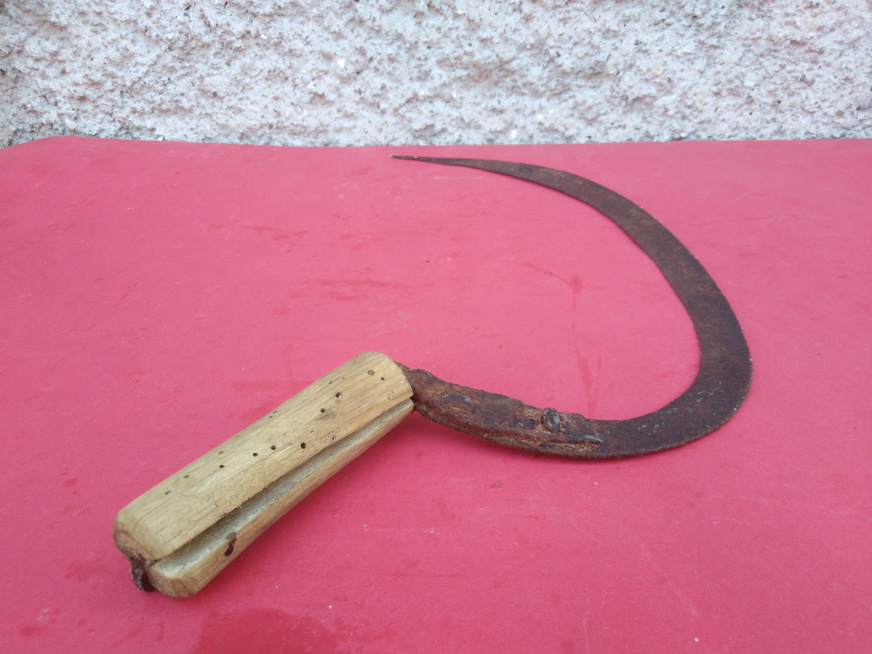 wooden sickle