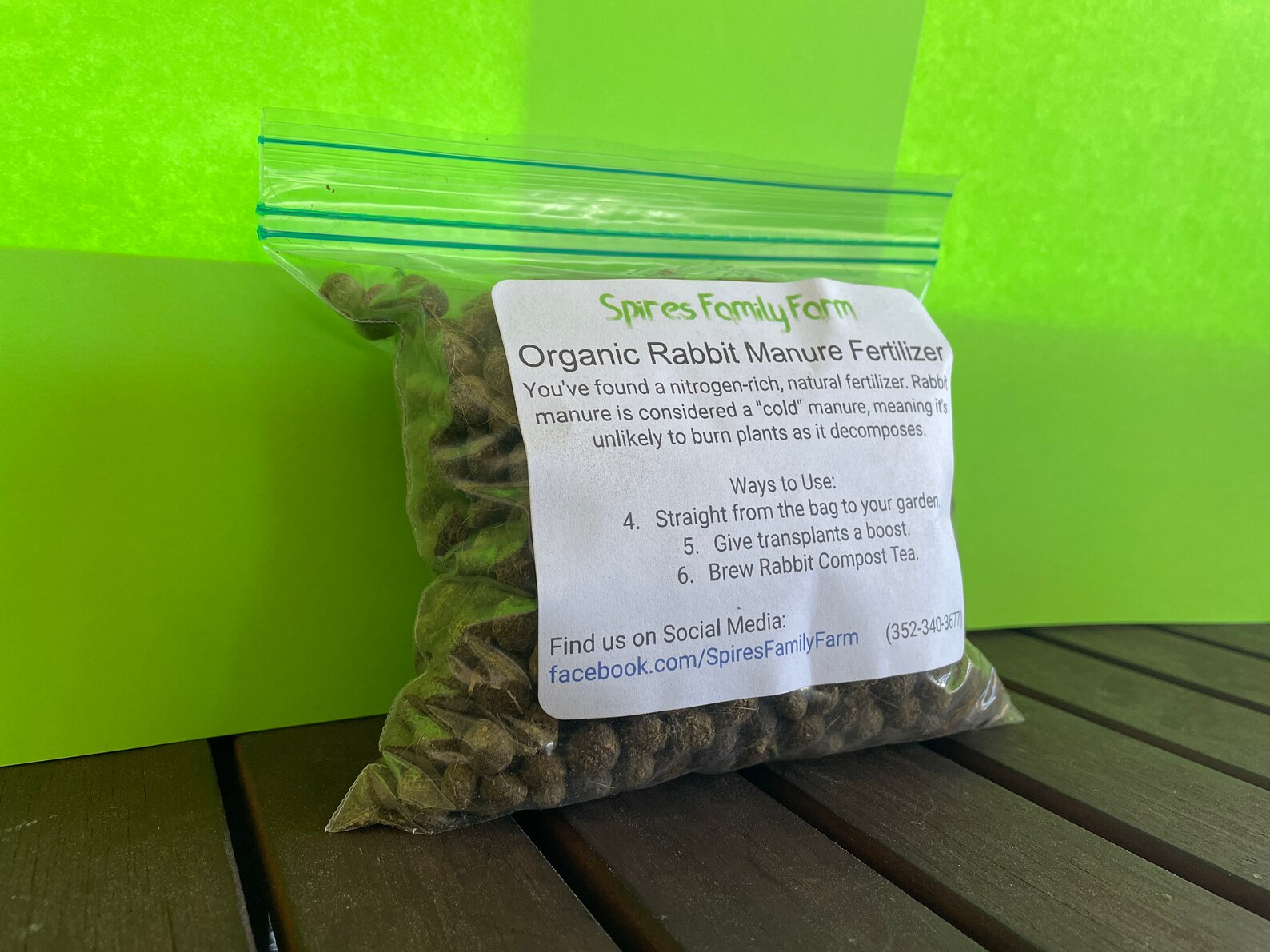 Rabbit Manure ORGANIC Garden Fertilizer Etsy