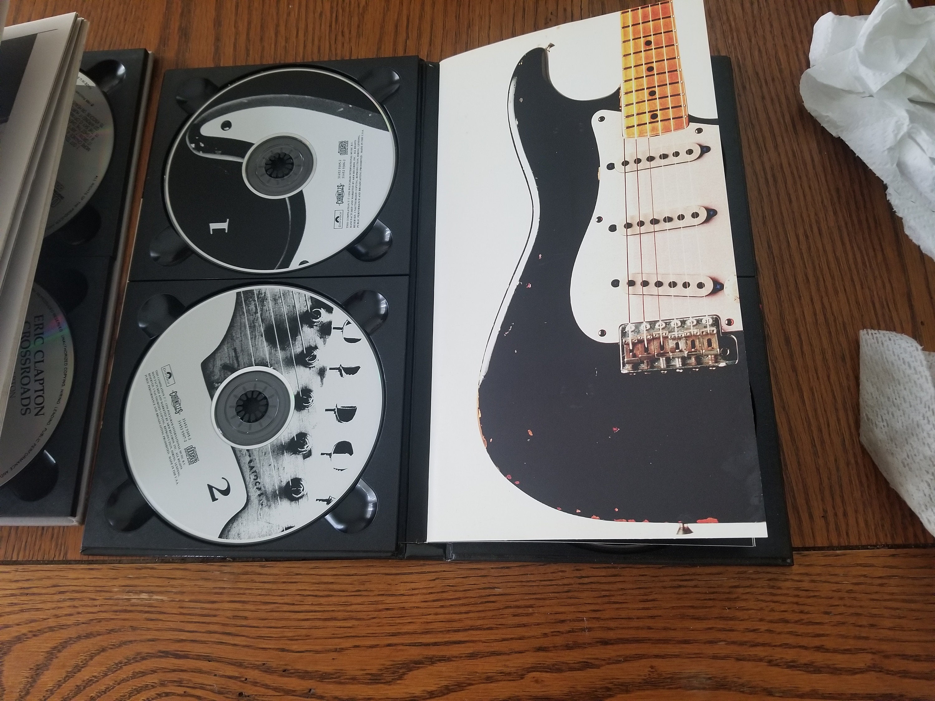 Eric Clapton - Crossroads 1&2 4 CD Box Set(each) - Etsy
