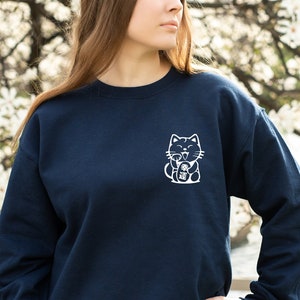 Maneki neko sweater sale