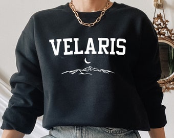 Velaris Sweatshirt, A Court Of Thorns And Roses Sweatshirt, Velaris Sarah J Maas Night Court Bookish Hoodie, ACOTAR Gift, ACOSF Sweatshirt