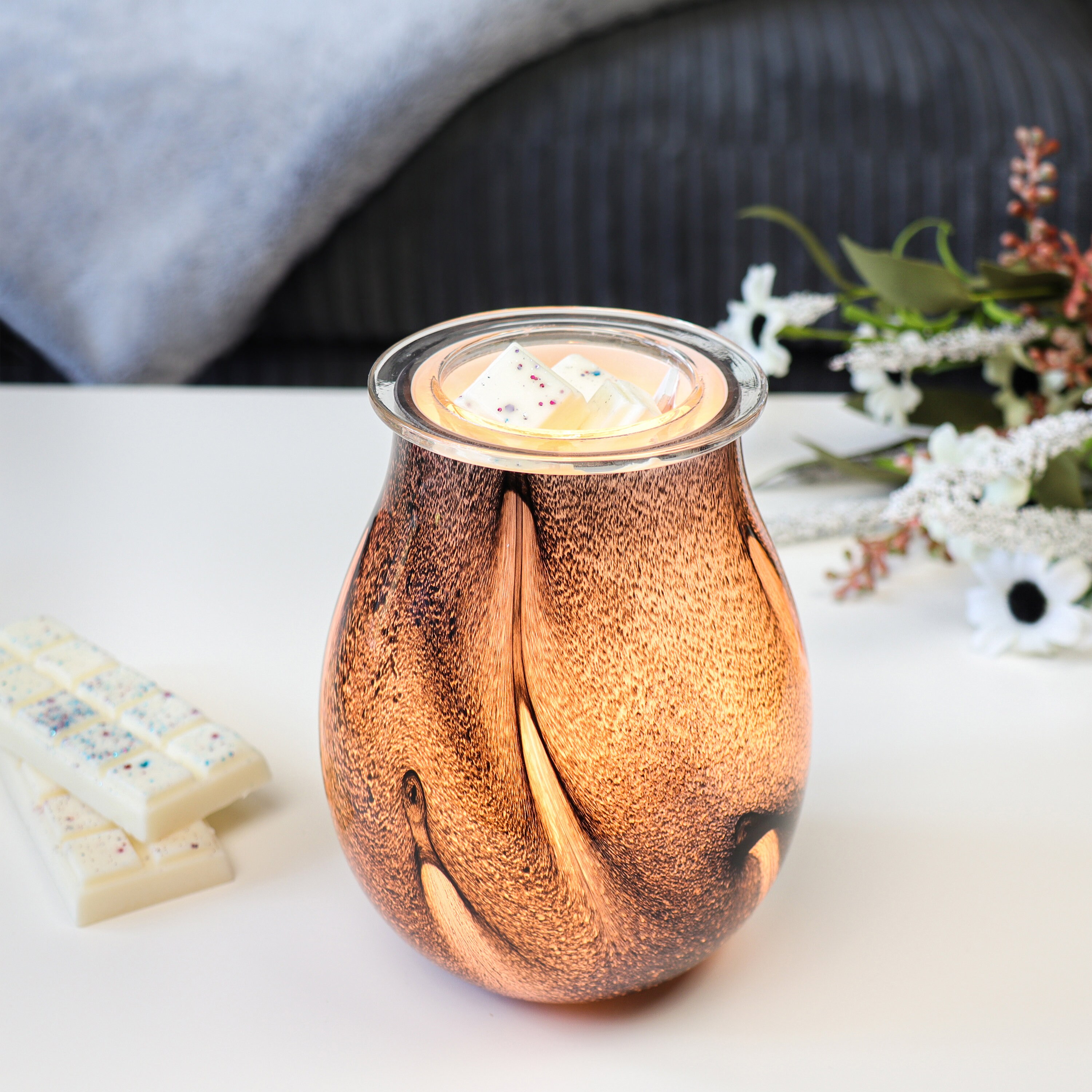 Venotti Electric Wax Melts Burner Scented Oil Warmer Night Etsy