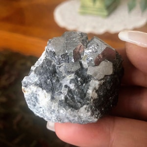 2&quot; SKUTTERUDITE Crystals Cluster from Bouazer, Morocco/Ore Mineral Specimen/Meditation Stone/Metaphysical/Collector
