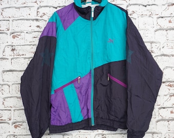 80s pullover windbreaker