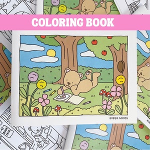 Free Shipping Coloring Books  Bobbie Goods Coloring Book - Drawing,  Painting & Calligraphy - Aliexpress