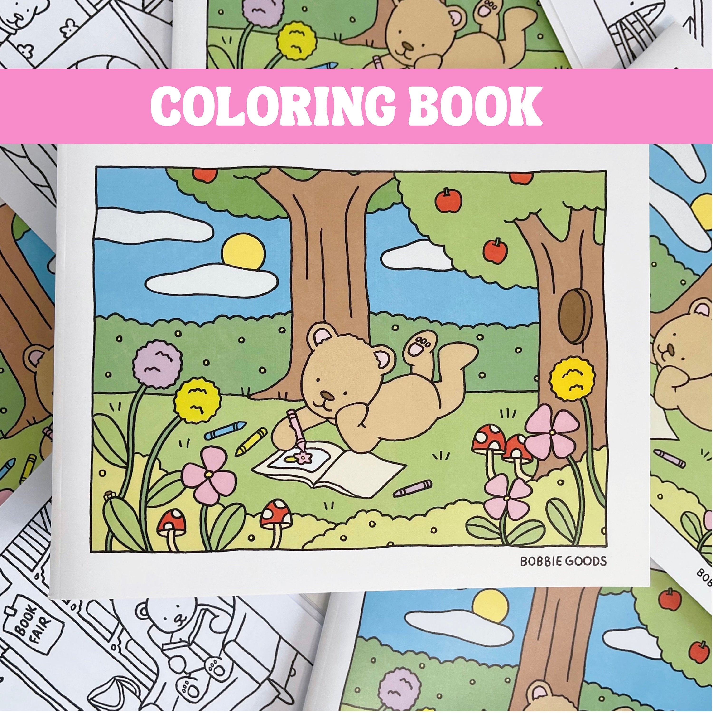 Bobbie Goods Coloring Pages  Coloring pages, Coloring book art, Detailed  coloring pages