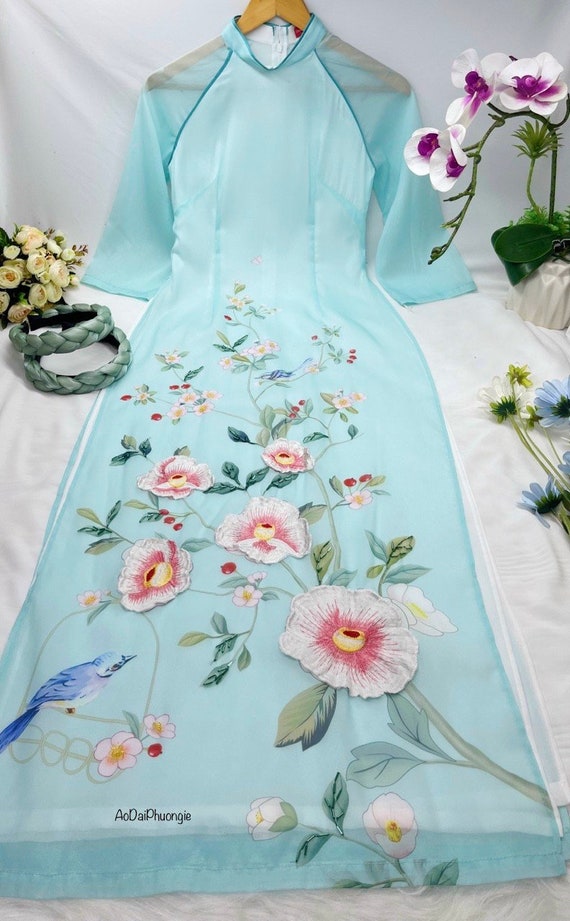 Floral long dress - Khwaissh