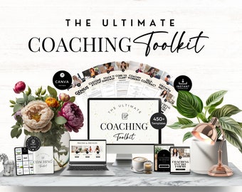 Coaching Toolkit: Canva Templates, Workbook, & Forms (Instant Download)