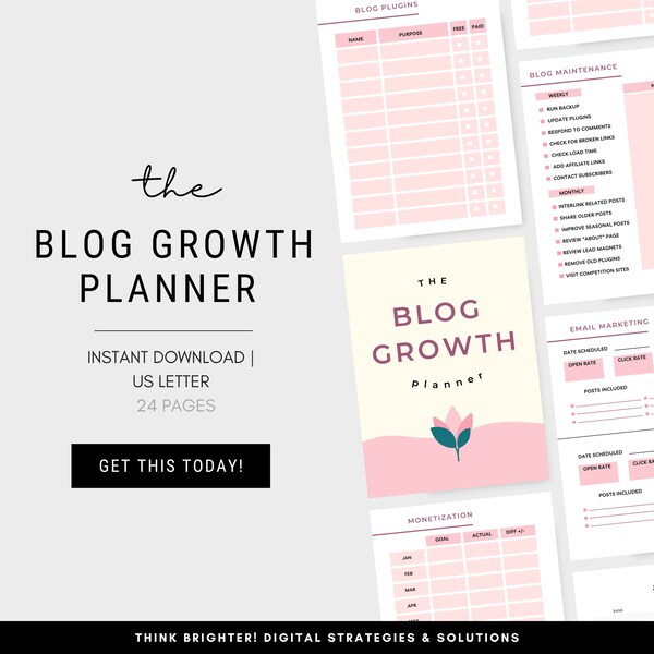 Blog Printable - Etsy