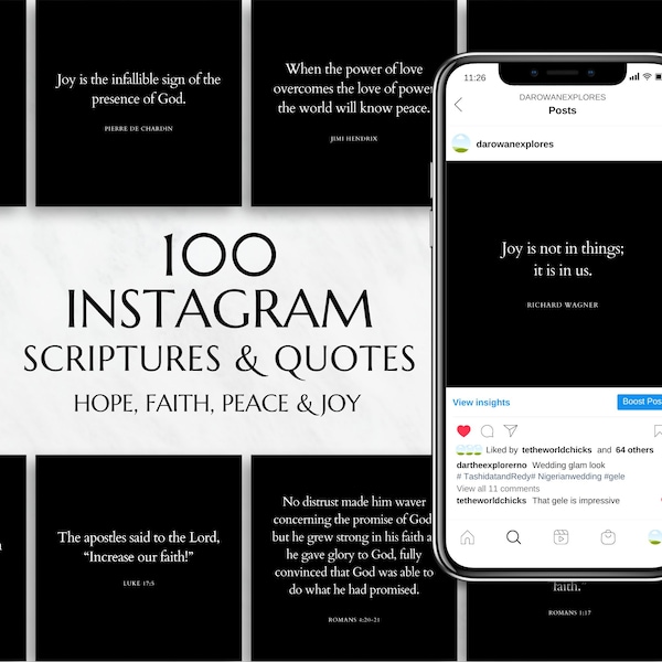Instagram Bundle | Love Your Neighbor | Done For You Ready To Post Content | Church Instagram Templates | Bible Verses | Scriptures | Canva