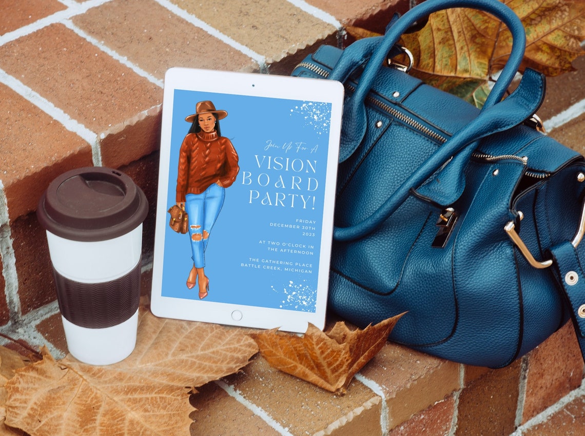 Vision Board Party Invitation Vision Board Editable Party Invitation vision-board-party-invitation-vision-board-editable-party-invitation