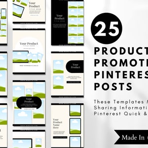 Sell On Etsy | Mockup Bundle | Editable Canva Template | Canva Mockup Template For Marketing | Etsy Listing Mockup | Mock Up | Pinterest Pin