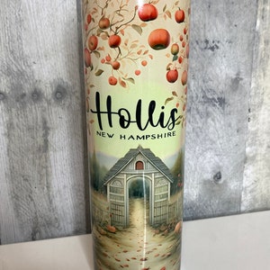 Your Town and State Apple Season Tumbler, Apple Picking, Fall Gifts