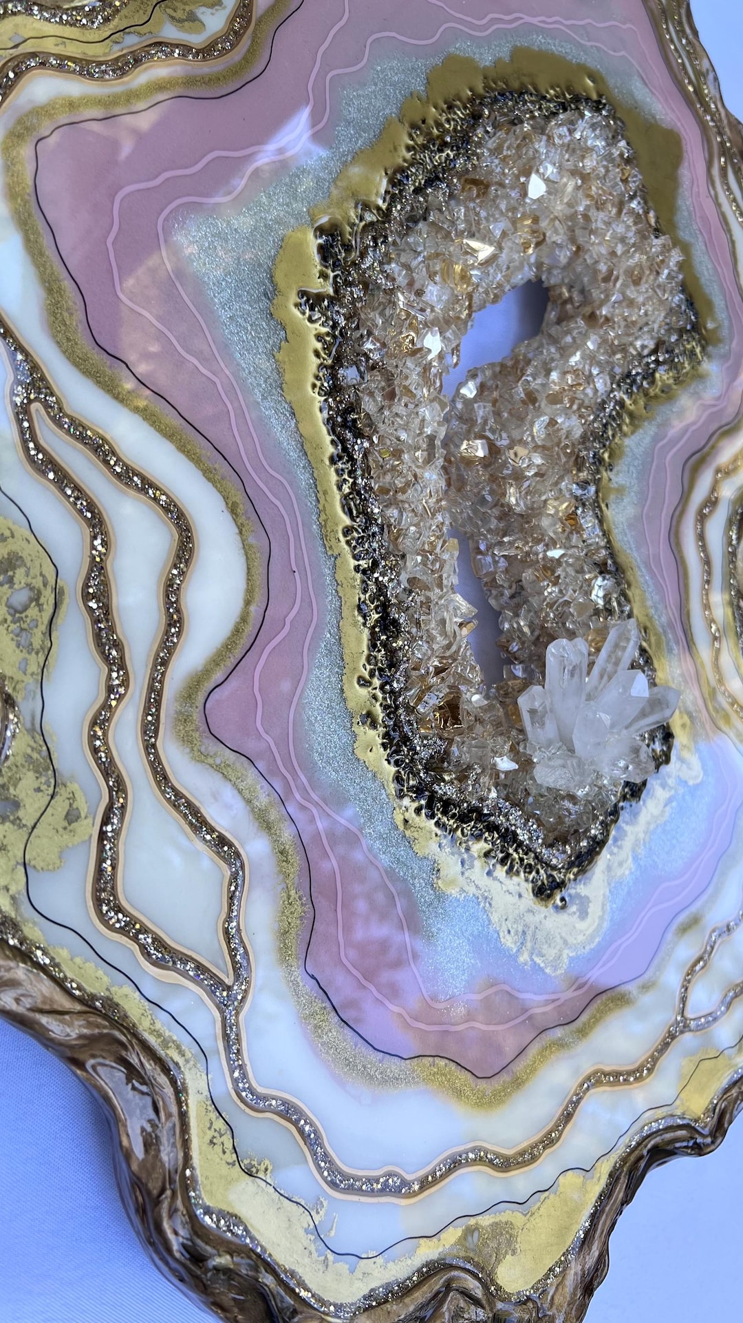 Geode Resin Art, Wall Art, Resin Art, Wall Decor,geode Resin Art,geode ...