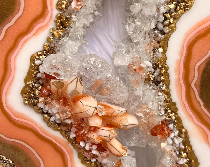 Geode Resin Wall Art Geode Wall Art Geode Resin Art Resin - Etsy