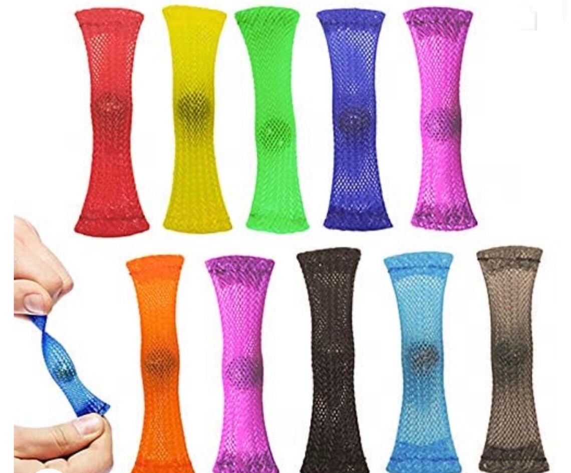 Marble and Mesh Fidget Toy BubblyFidgets Etsy