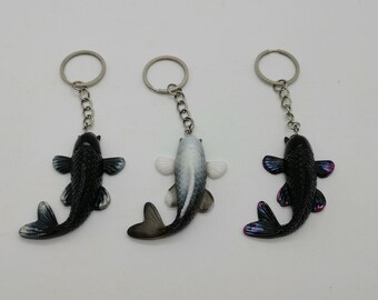 Keychain Koi fish made of resin epoxy resin in several variations | Keychain fish | small gift | souvenir