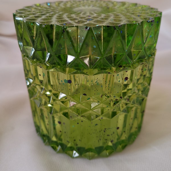 Crystal Box With Lid Etsy