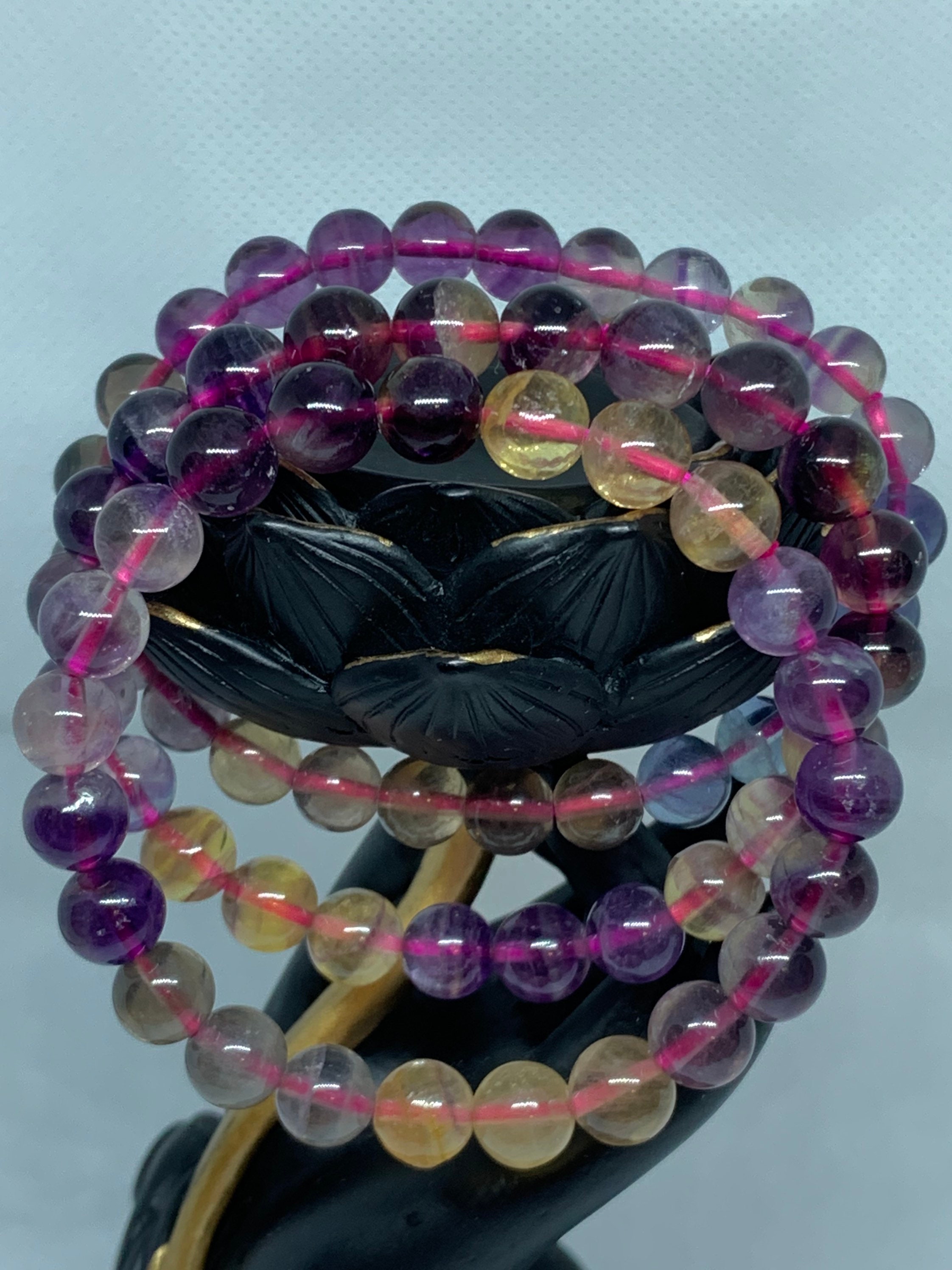 Fluorite Bracelet Etsy