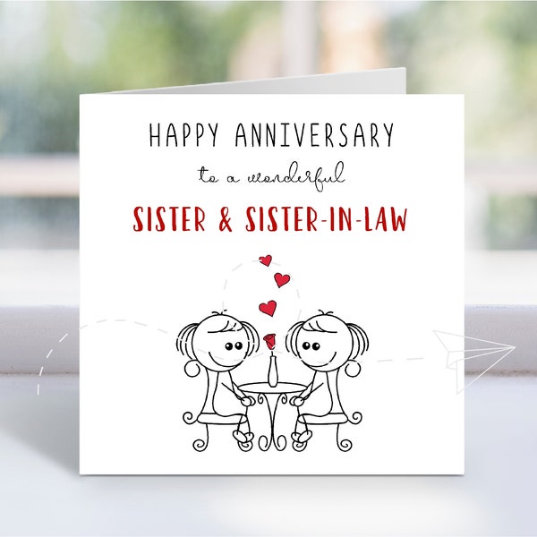 Lesbian Wedding Anniversary Card - Etsy UK