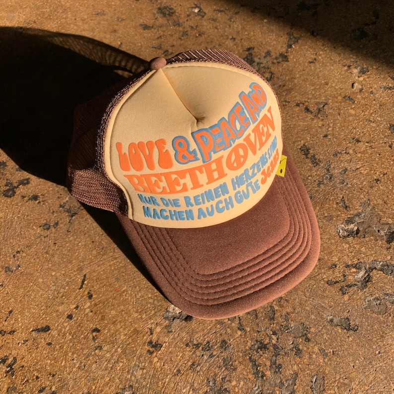 Handmade Kapital Kountry Love Peace Beethoven Mesh Trucker Hat Accessories Hats Caps Sun Ice Com Ua Handmade Kapital Kountry Love Peace Beethoven Mesh Trucker Hat Accessories Hats Caps Sun Ice Com Ua