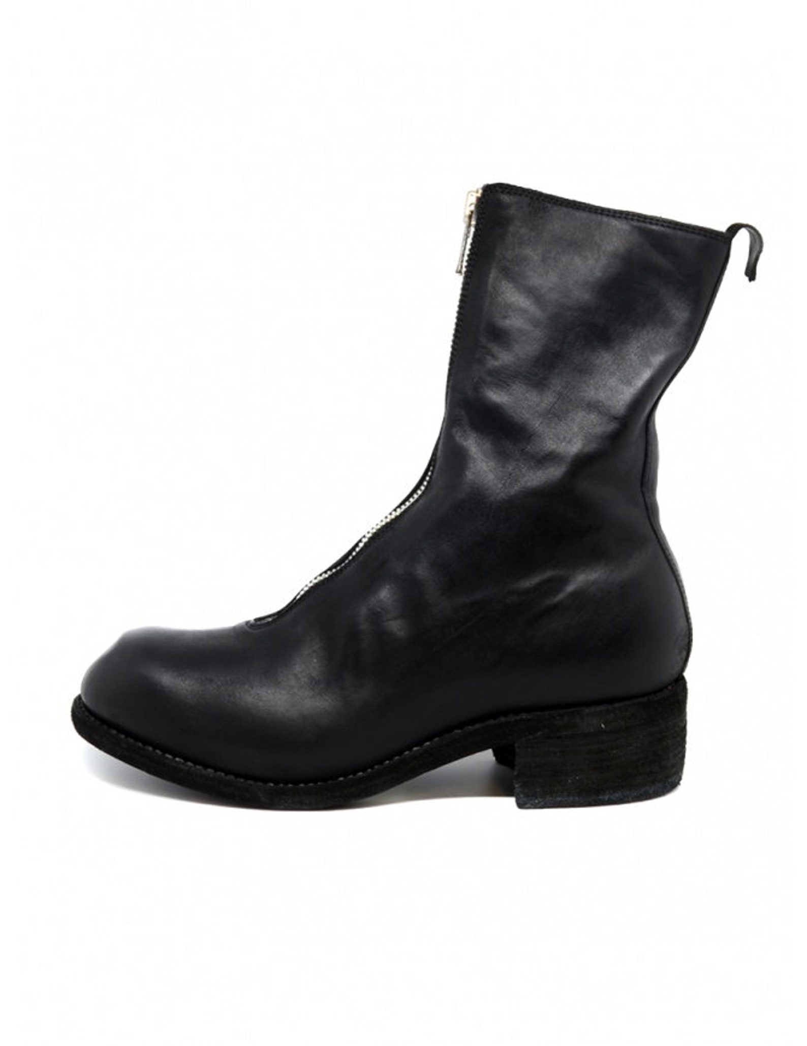 Handmade Black Guidi Boots Front Zip Women's | Etsy