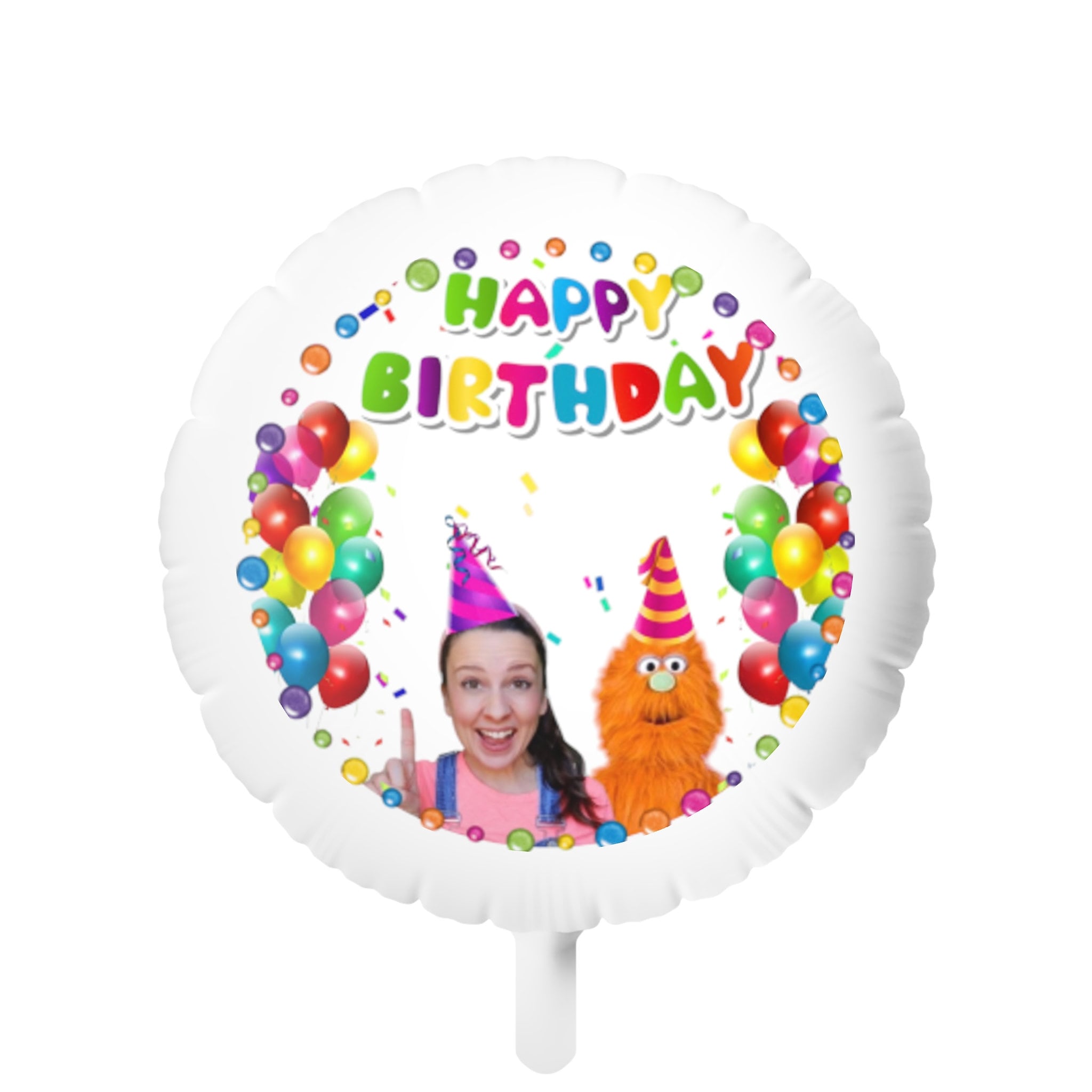 Ms Rachel Songs for Littles Happy Birthday LARGE 22 Inch Mylar Helium  Balloon Party Decoration 1 BALLOON Included 