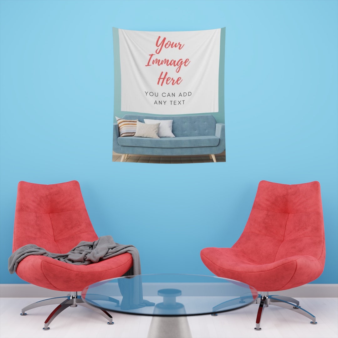 Custom Tapestry From Photo Custom Wall Tapestry Custom Etsy