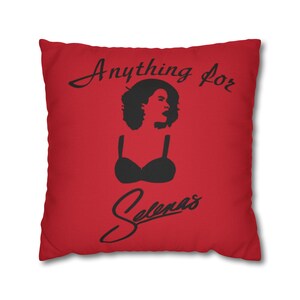 Anything for Selenas - Spun Polyester Square Pillowcase