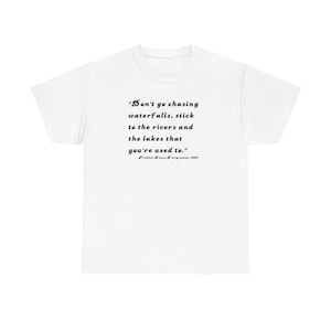 Wasserfälle - Klaus Hargreeves - Unisex aus schwerer Baumwolle Tee
