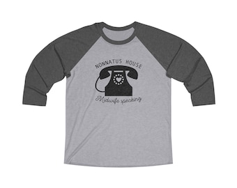 Midwife Speaking 1 - T-shirt raglan unisexe tri-blend 34