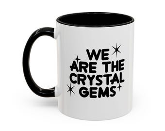 Garnet, Amethyst, and Pearl... and Steven! - Accent Coffee Mug