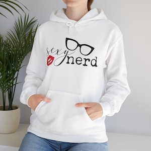 Sexy Nerd - Unisex Heavy Blend Kapuzenpullover
