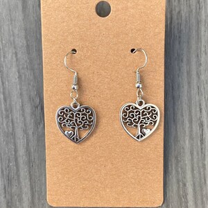 Heart earrings