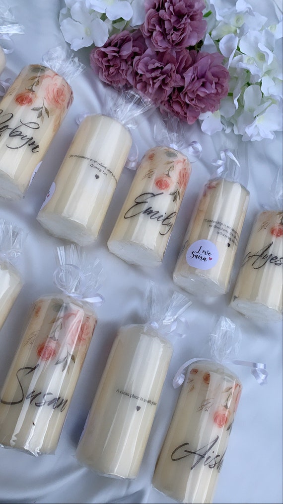 Personalised custom candle Etsy