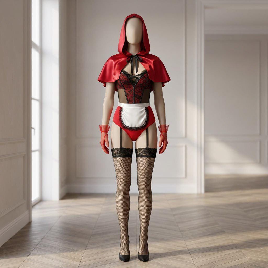 Riding Hood Corset - Etsy